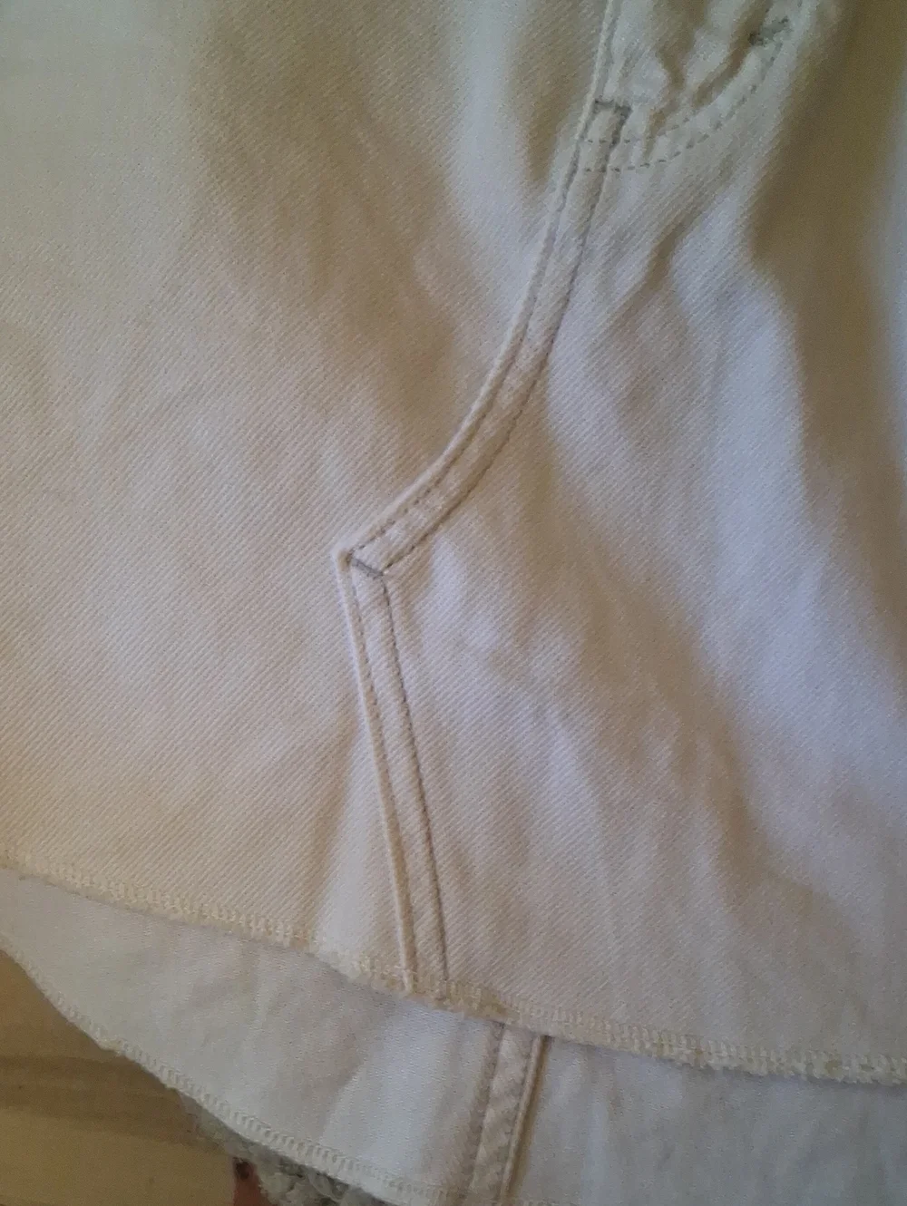 Free People Jean Skirt Size 24